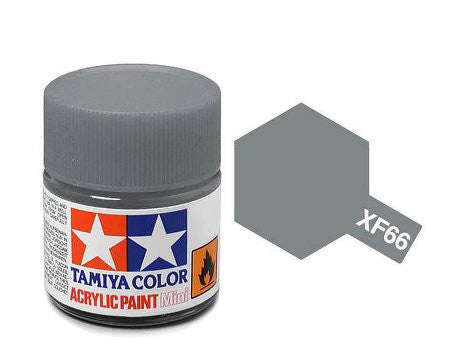 Flat Light Grey Acrylic Paint 23ml Tamiya XF-66