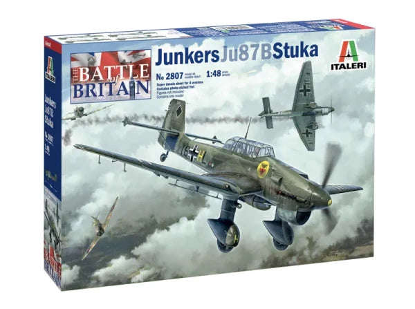 Junkers JU-87B Stuka BoB 80th Anniversary 1/48 Scale Italeri 2807