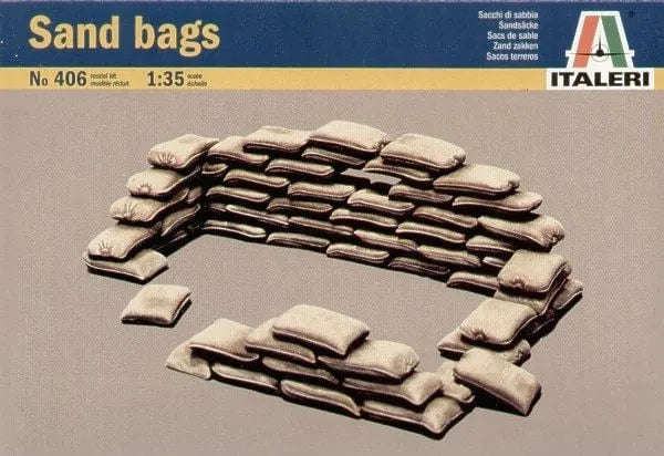 Sandbags 1/35 Scale Italeri 406