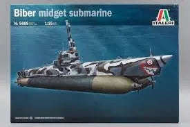 Biber Midget Submarine 1/35 Scale Italeri 5609