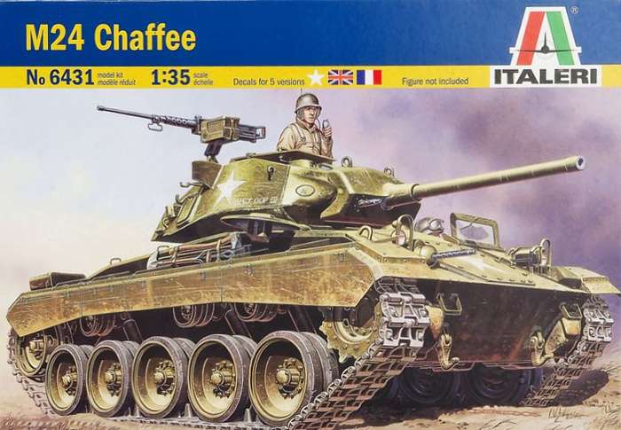 M24 Chaffee (Early) 1/35 Scale Italeri 6431