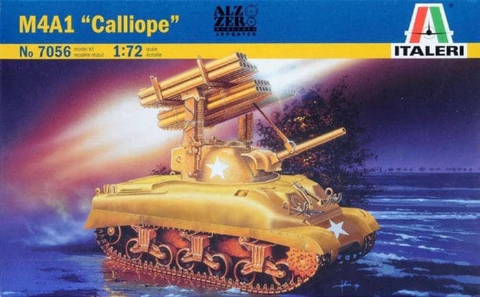 M4A1 "Calliope" 1/72 Scale Italeri 7056