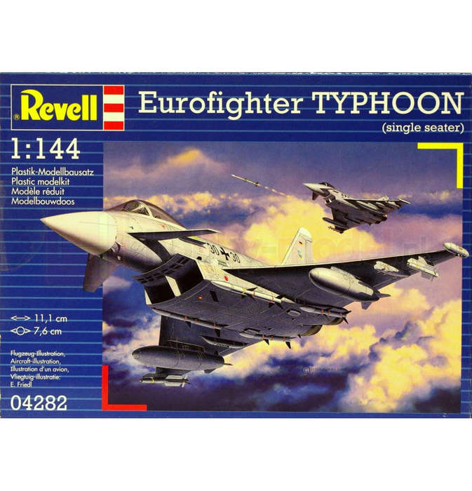 Eurofighter Typhoon (Single Seater) 1/144 Revell 04282