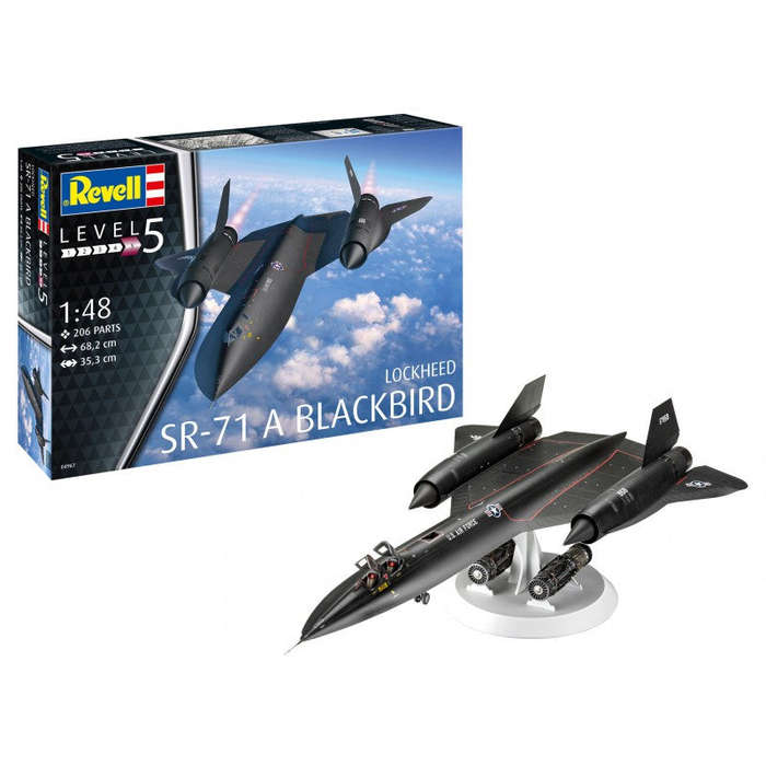 Lockheed Sr-71 A Blackbird 1/48 Revell 04967