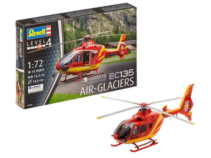 Airbus Helicopters Ec135 "Air-Glaciers" 1/72 Revell 04986
