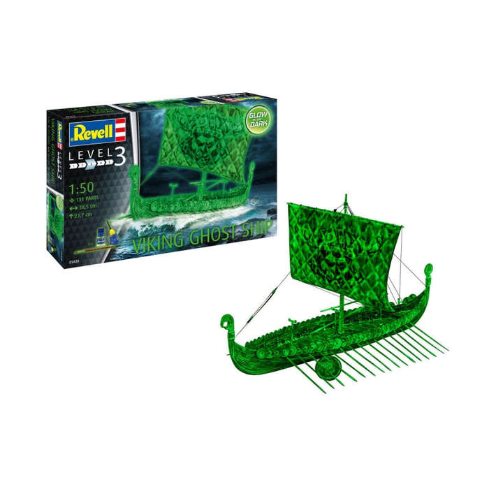 Viking Ghost Ship Easyclick (Incl Night Color) 1/50 Revell 05428
