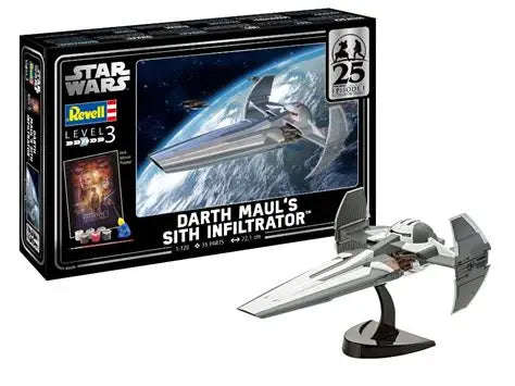 Gift Set "Episode 1" Darth Maul Sith Infiltrator 1/120 Revell 05638