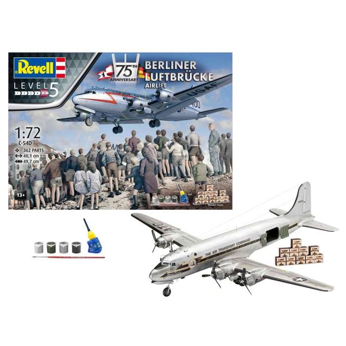 Gift Set 75th Anniversary. Berliner Luftbrücke 1/72 Revell 05652