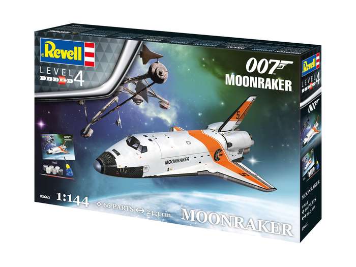 Gift Set James Bond "Moonraker" 1/144 Revell 05665
