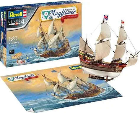 Gift Set Mayflower 400th Anniversary 1/83 Revell 5684