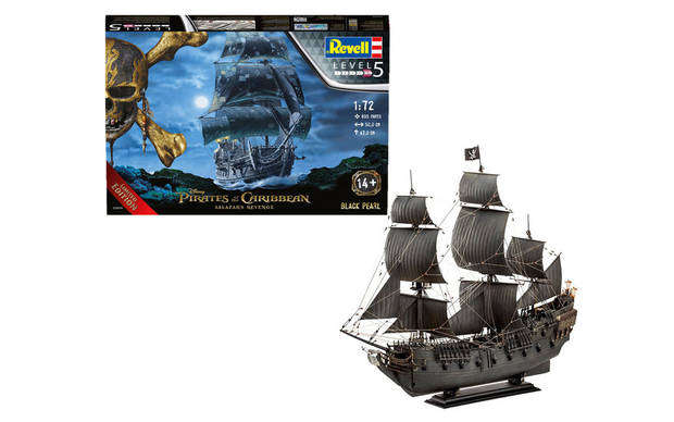 Gift Set Black Pearl "Pirates Of The Caribbean" Ltd Ed 1/72 Revell 05699