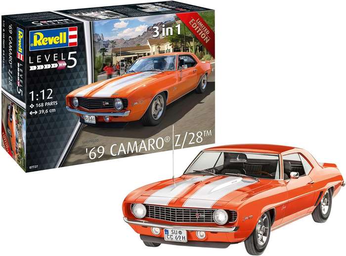 69 Chevy Camaro Z28 1/12 Revel 07727