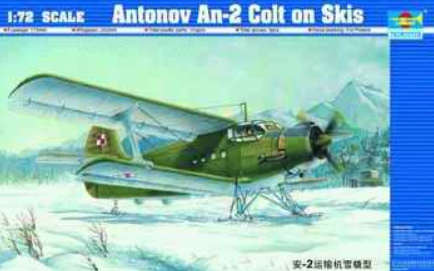 Antonov An-2 Colt  on SKis 1/72 Scale Trumpeter 01607