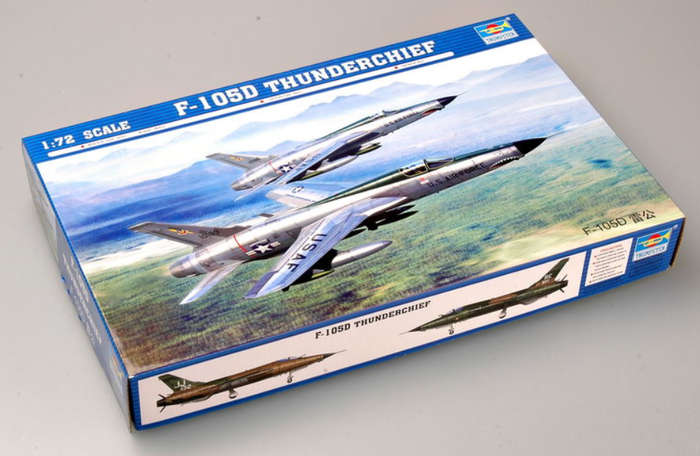 Republic F-105D Thunderchief 1/72 Scale Trumpeter 01617
