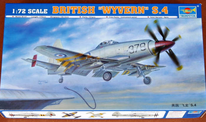 Westland Wyvern S.4 1/72 Scale Trumpeter 01619