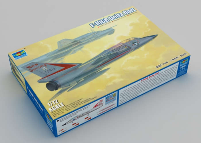 Convair F-106B Delta Dart 1/72 Scale Trumpeter 01683