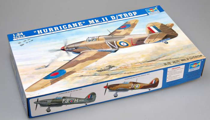 Hawker Hurricane Mk.IID Trop 1/24 Scale Trumpeter 02417