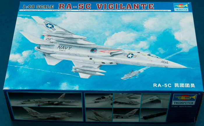 North American RA-5C Vigilante 1/48 Scale Trumpeter 02809