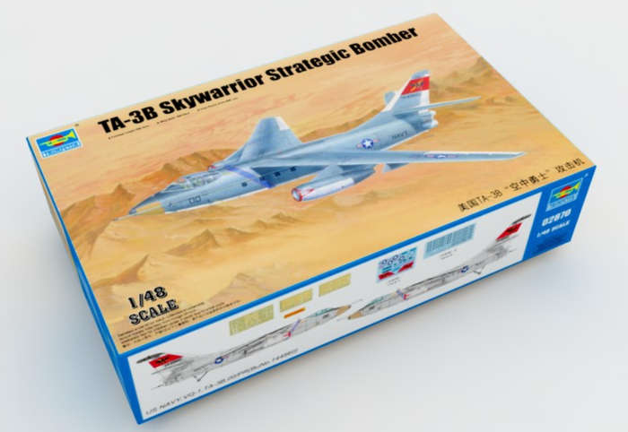 Douglas TA-3B Skywarrior Strategic Bomber 1/48 Scale Trumpeter 02870