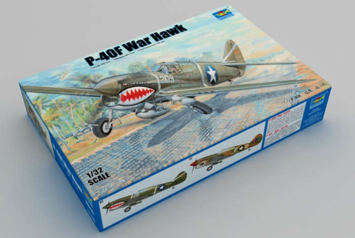 Curtiss P-40F Warhawk 1/32 Scale Trumpeter 03227