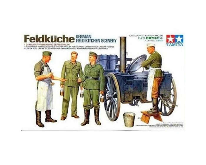 Feldkuche German Field Kitchen Scenery