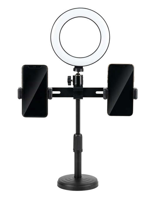 ZS - 3 IN 1 Tripod Fill Light Stand - 6 Inch