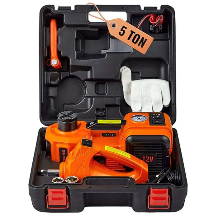 ZS - Electric Car Jack, 5 Ton/11023 LBS Hydraulic Jack Lift