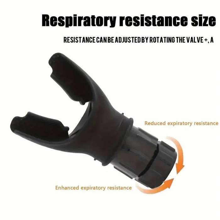 ZS - Portable Breathing Exerciser Lung Trainer White