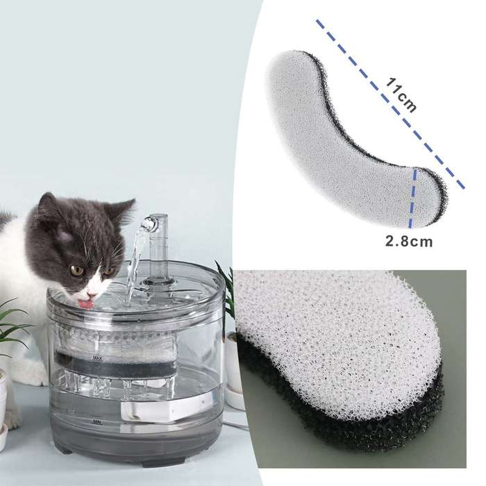 ZS - Pet Water Fountain Transparent