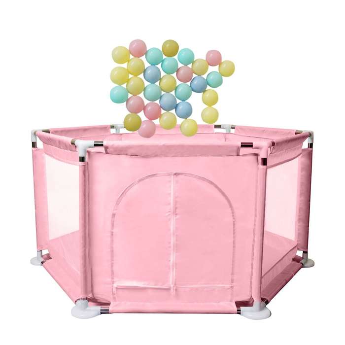 ZS - Baby Ball Pool Including Balls Pink