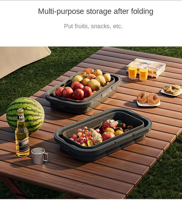 ZS - Multifunctional Foldable Picnic Box Beige