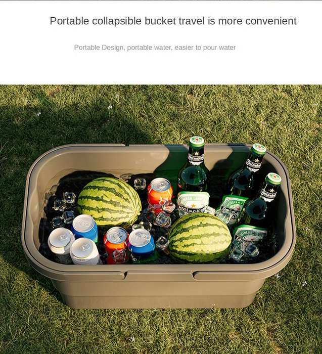 ZS - Multifunctional Foldable Picnic Box Beige