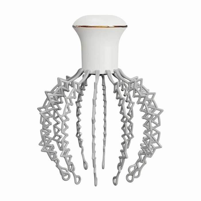 ZS - Rechargeable Head and Scalp Massager White