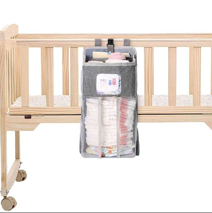 ZS - Hanging Diaper Caddy/Diaper Bag, Crib Side Companion Animal
