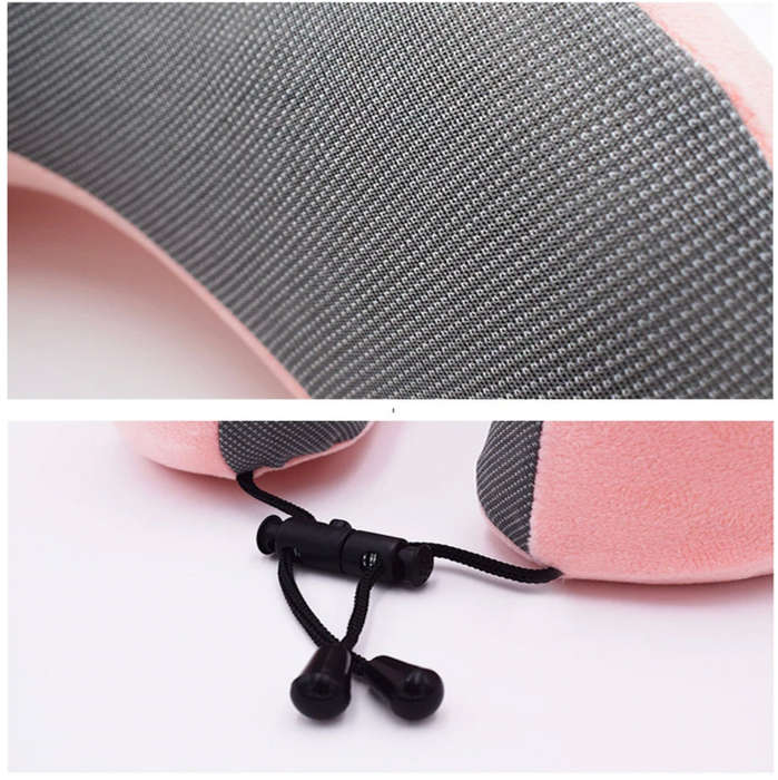 ZS - Memory Foam Travel Neck Pillow Grey