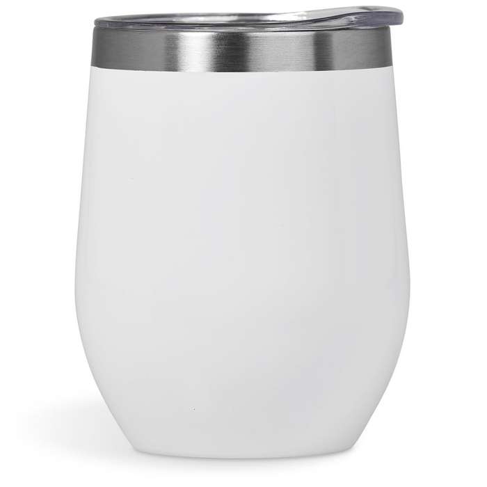 ZS - 350ml/12oz Stainless Steel Insulated Travel Mug With Lid Black