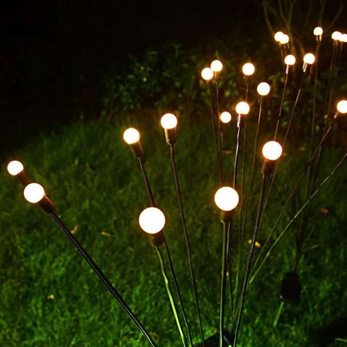 ZS - Solar Firefly Garden Decor Light - 2pcs Set