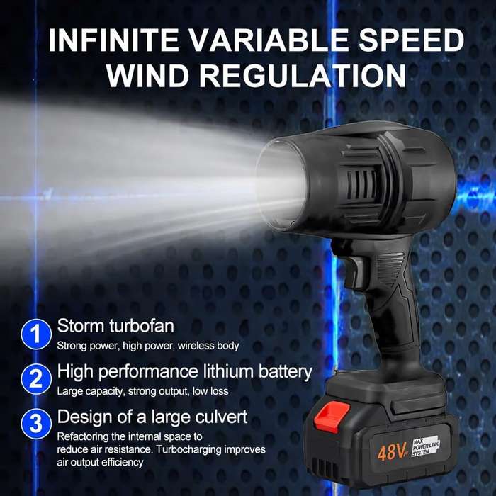 ZS - 48V Portable Dust Cleaner Cordless Leaf Blower