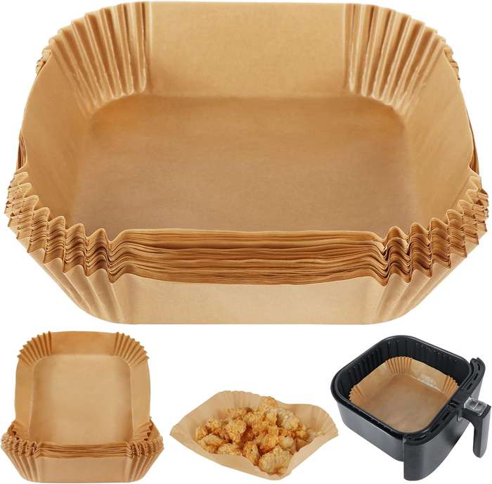 ZS - Air Fryer Parchment Paper Liner, 50PCS Square Liners