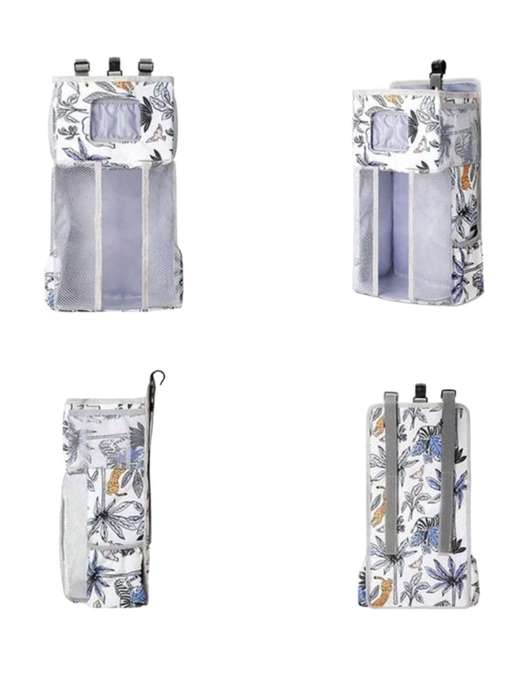 ZS - Hanging Diaper Caddy/Diaper Bag, Crib Side Companion Animal