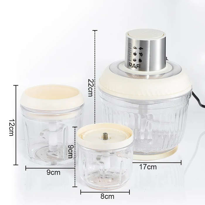 ZS - RAF R.7057 3 in 1 Food Processor 2.5L