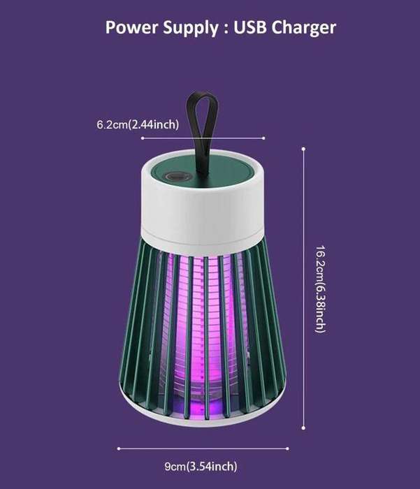 ZS - Rechargeable Mosquito Killer Green