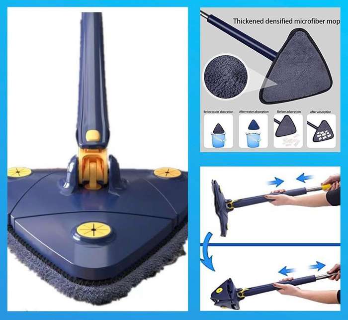 ZS - Triangular Mop 360° Rotation