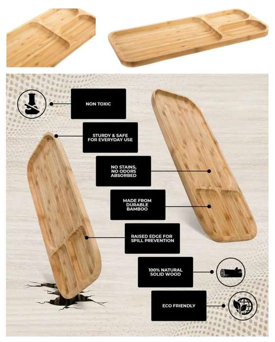 ZS - Bamboo Appetizer Platter Type 2