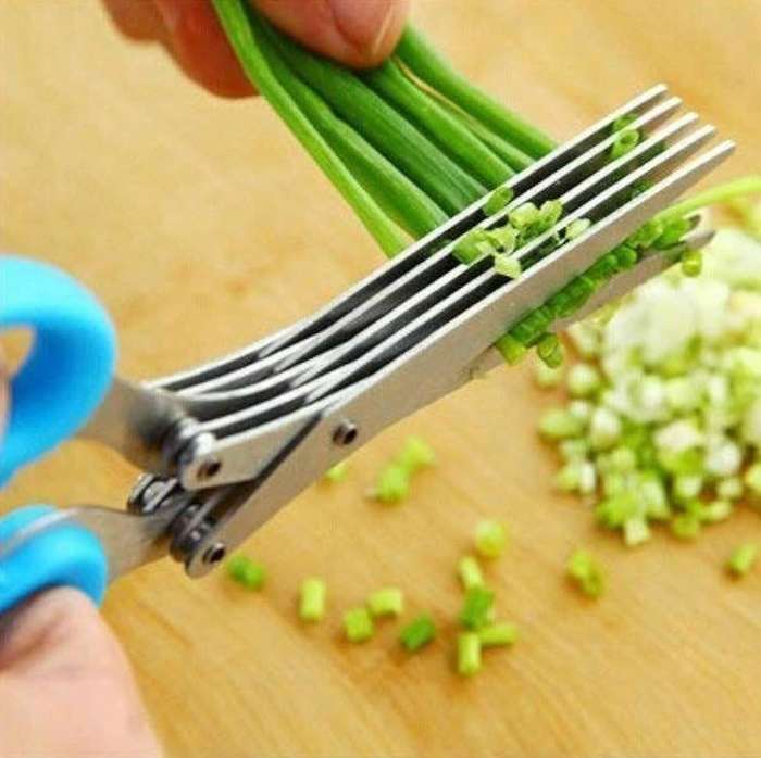 ZS - Kitchen Herb Scissors Blue