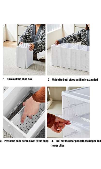 ZS - Multifunctional 6 Layer Foldable Drawer - Ideal for Shoes