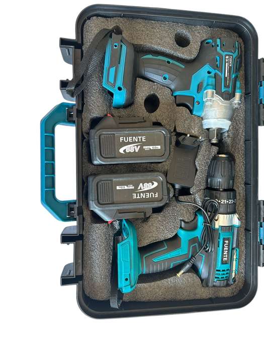 68V 2 in 1 Cordless Drill and Impact Wrench Combo
