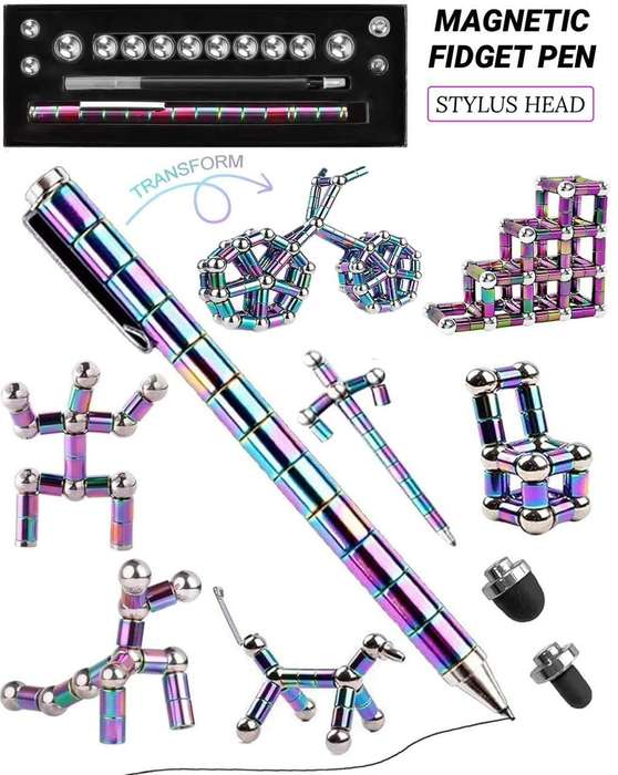 ZS - Magnetic Fidget Pen - Stylus Head