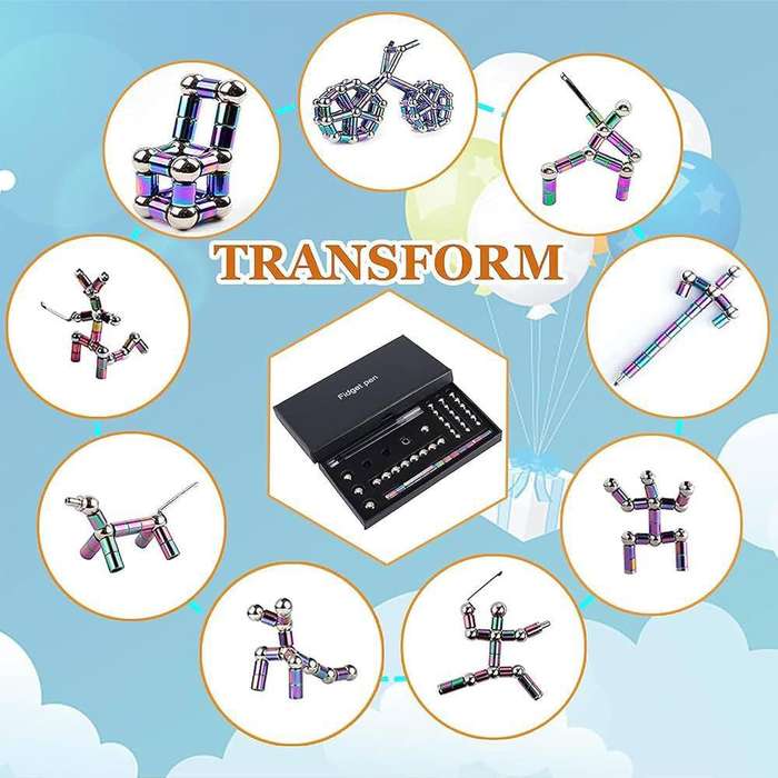 ZS - Magnetic Fidget Pen - Stylus Head