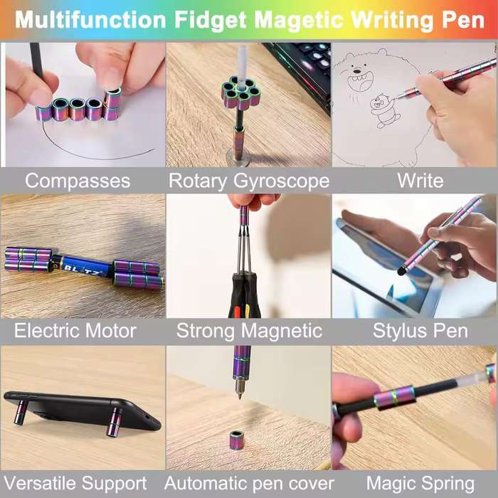 ZS - Magnetic Fidget Pen - Stylus Head